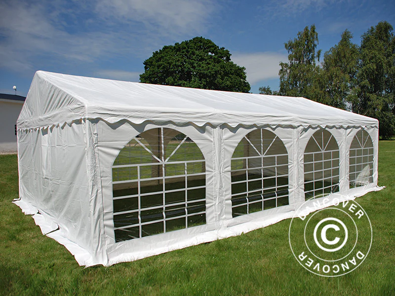 Namiot imprezowy Original 4x8m PVC 900, Biały - Image 5
