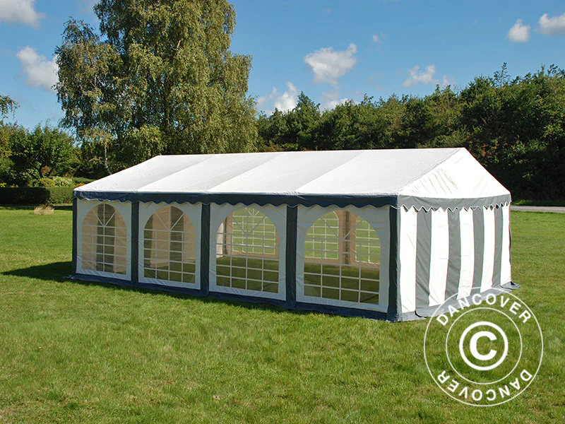 Namiot imprezowy Original 4x8m PVC 900, Szary/Biały - Image 8