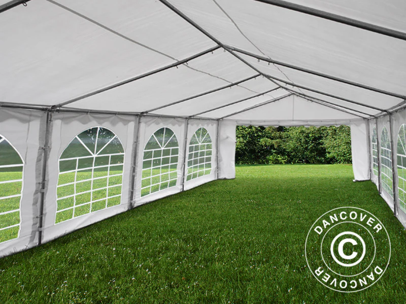 Namiot imprezowy Original 5x10m PVC 900, Biały - Image 10