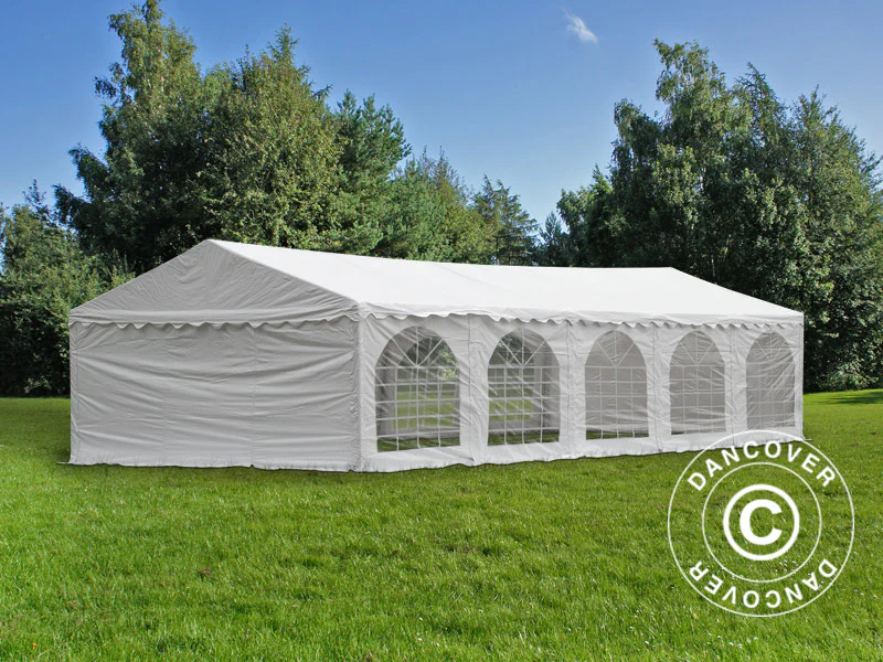 Namiot imprezowy Original 5x10m PVC 900, Biały - Image 3