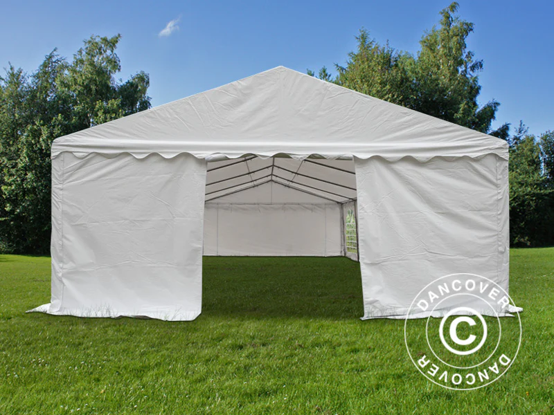 Namiot imprezowy Original 5x10m PVC 900, Biały - Image 4