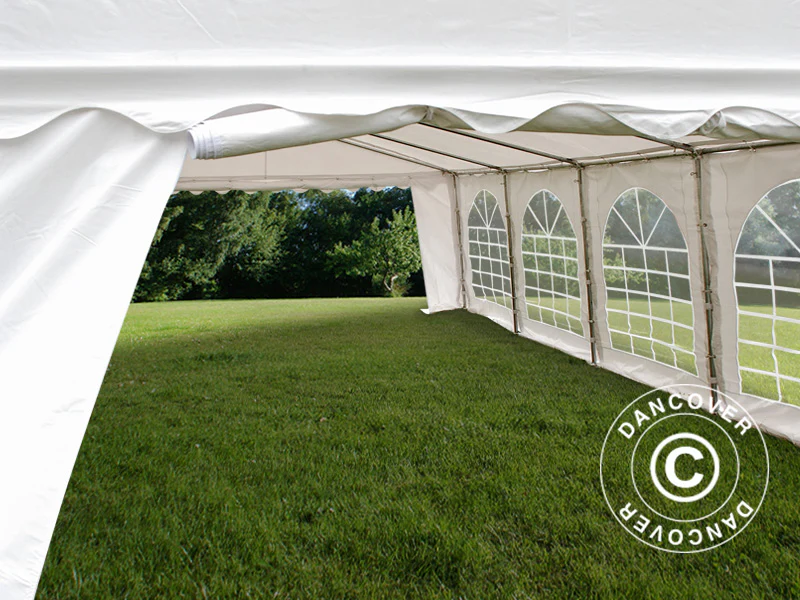 Namiot imprezowy Original 5x10m PVC 900, Biały - Image 8