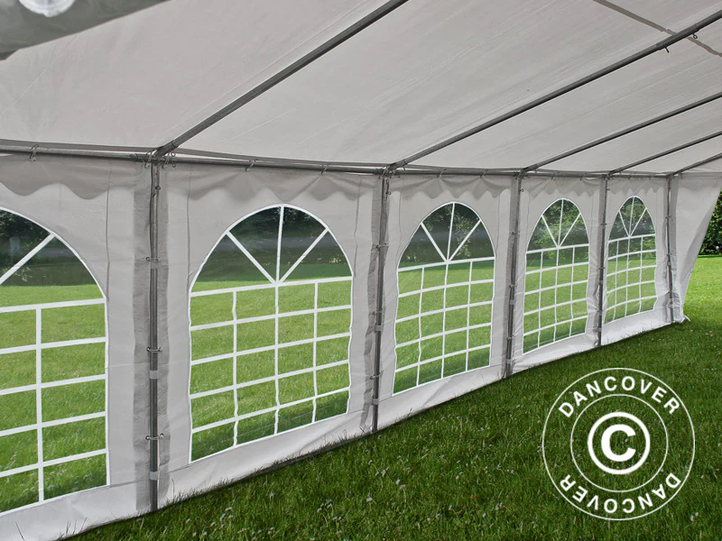 Namiot imprezowy Original 5x10m PVC 900, Biały - Image 9