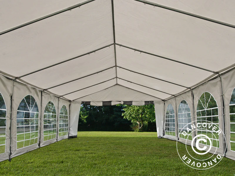 Namiot imprezowy Original 5x10m PVC 900, Szary/Biały - Image 13