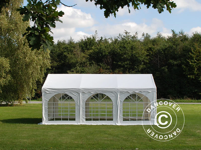 Namiot imprezowy Original 5x6m PVC 900, Biały - Image 3