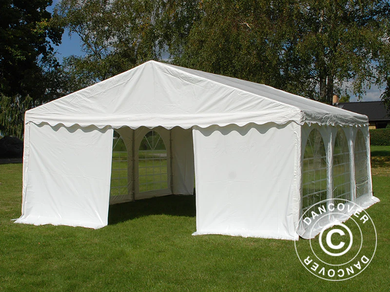 Namiot imprezowy Original 5x6m PVC 900, Biały - Image 4