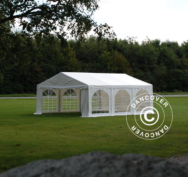 Namiot imprezowy Original 5x6m PVC 900, Biały - Image 5