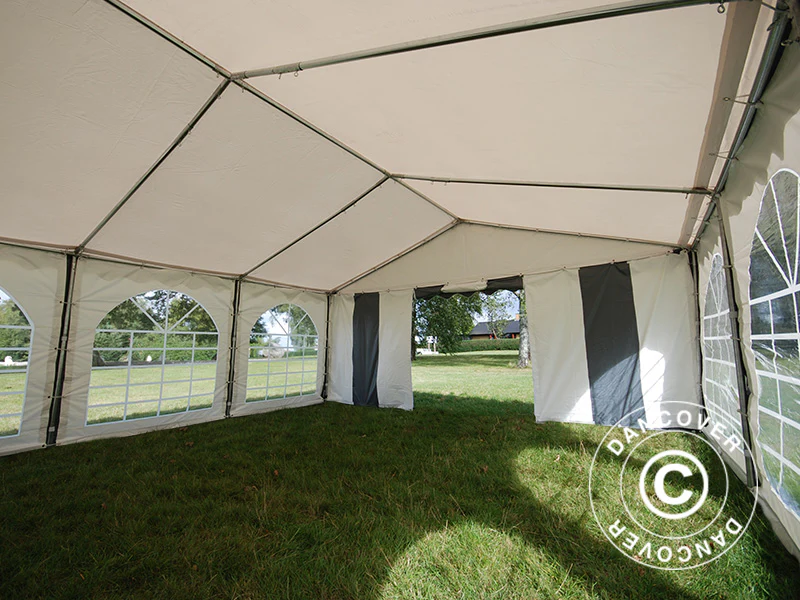Namiot imprezowy Original 5x6m PVC 900, Szary/Biały - Image 8