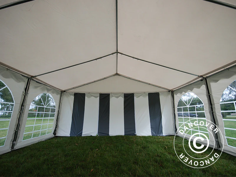 Namiot imprezowy Original 5x6m PVC 900, Szary/Biały - Image 9