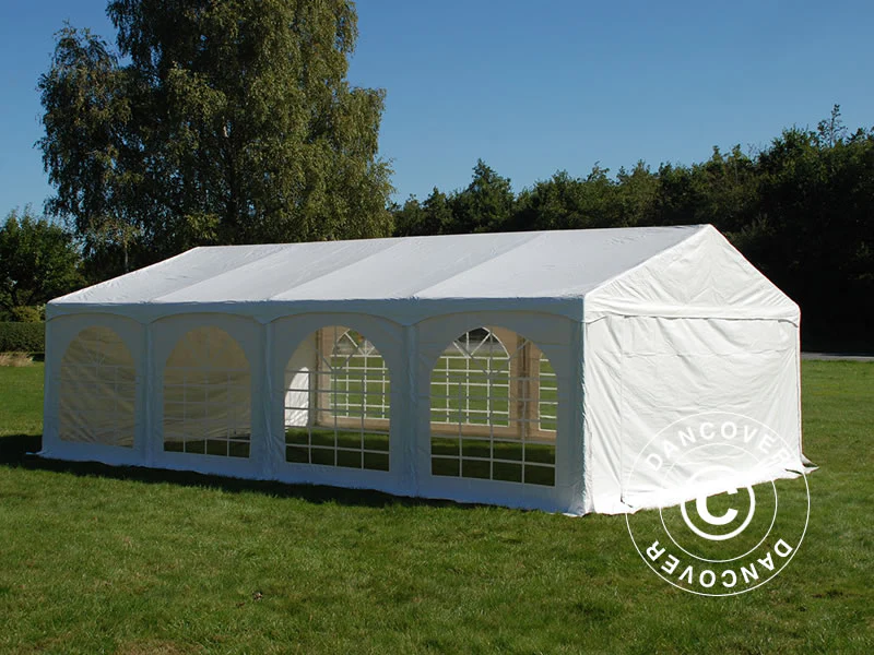 Namiot imprezowy Original 5x8m PVC 900, "Arched", Biały - Image 8