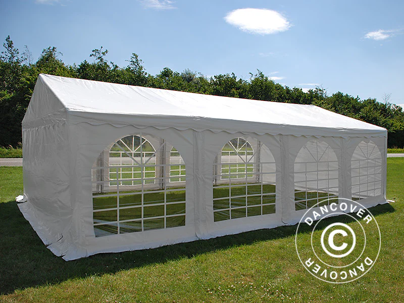 Namiot imprezowy Original 5x8m PVC 900, Biały - Image 2