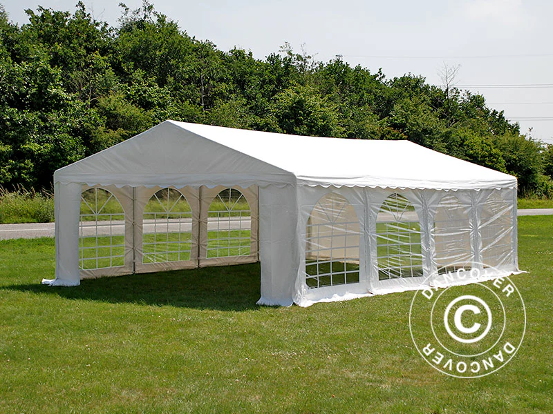Namiot imprezowy Original 5x8m PVC 900, Biały - Image 5