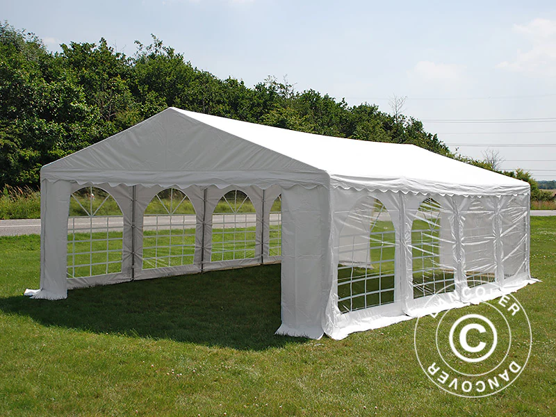 Namiot imprezowy Original 5x8m PVC 900, Biały - Image 7