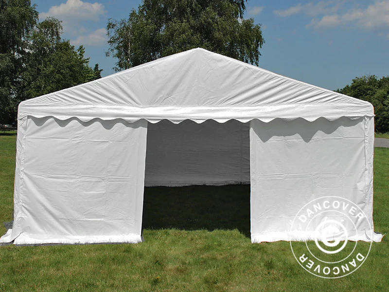 Namiot imprezowy Original 5x8m PVC 900, Biały - Image 8