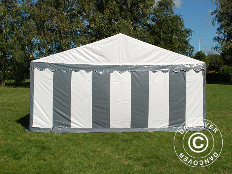 Namiot imprezowy Original 5x8m PVC 900, Szary/Biały - Image 13