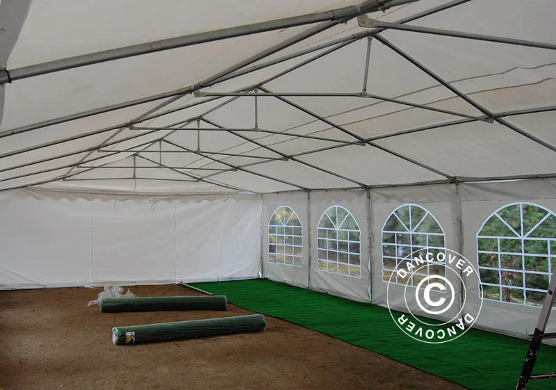 Namiot imprezowy Original 6x8m PVC 900, Biały - Image 14