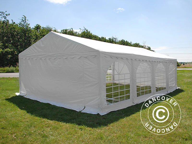 Namiot imprezowy Original 6x8m PVC 900, Biały - Image 2