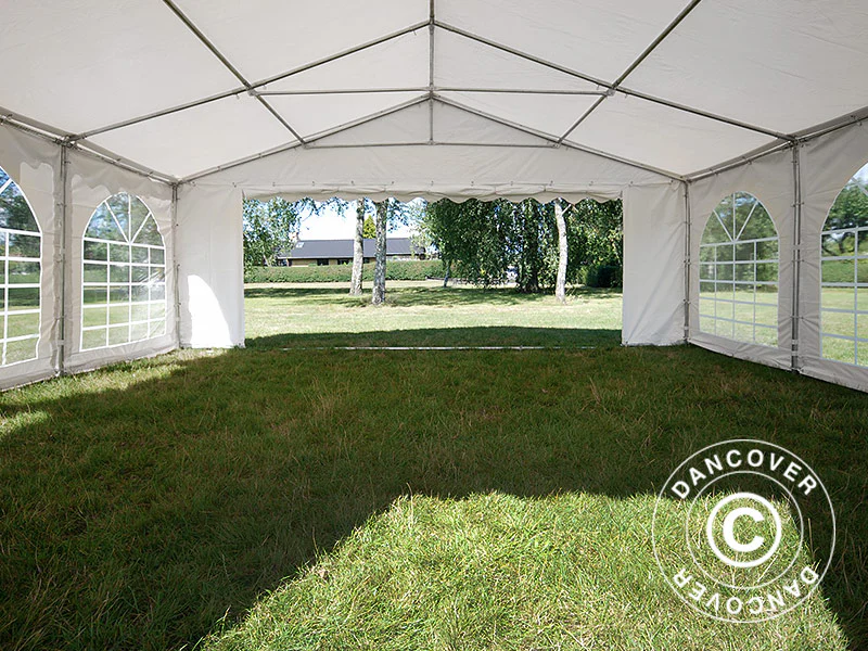 Namiot imprezowy Original 6x8m PVC 900, Biały - Image 5