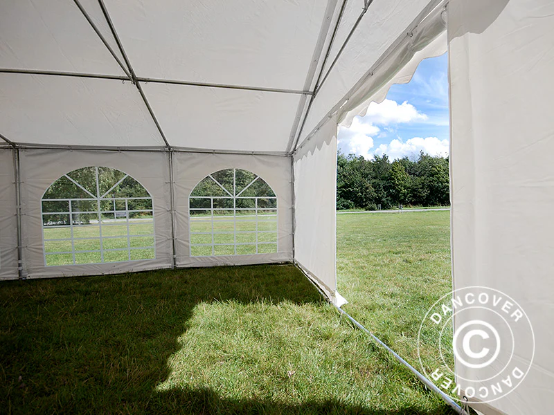 Namiot imprezowy Original 6x8m PVC 900, Biały - Image 6