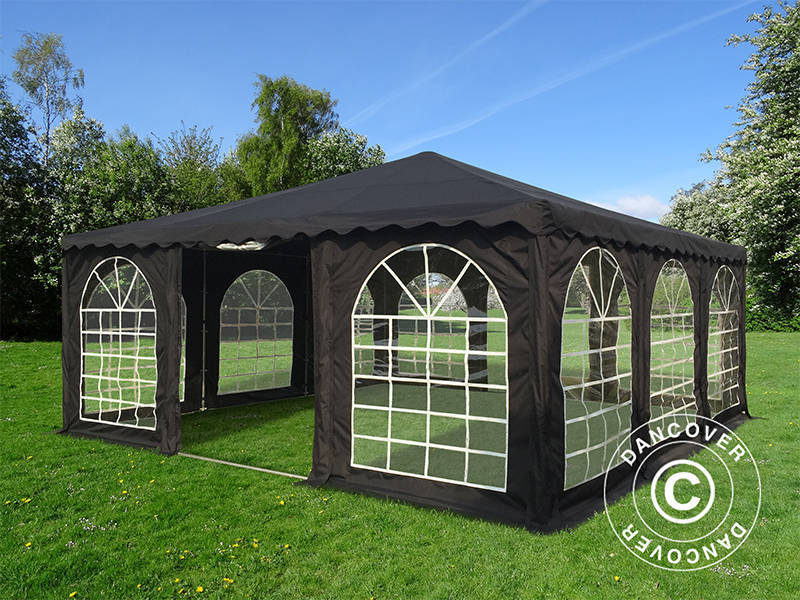 Namiot imprezowy Pagoda UNICO 6x6m, czarny - Image 2