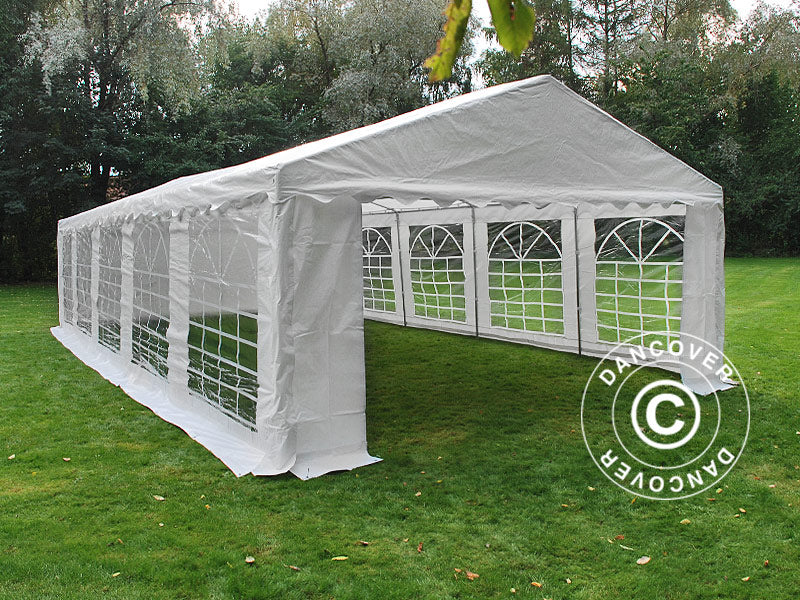 Namiot imprezowy PLUS 5x10m PE 700, Biały - Image 12