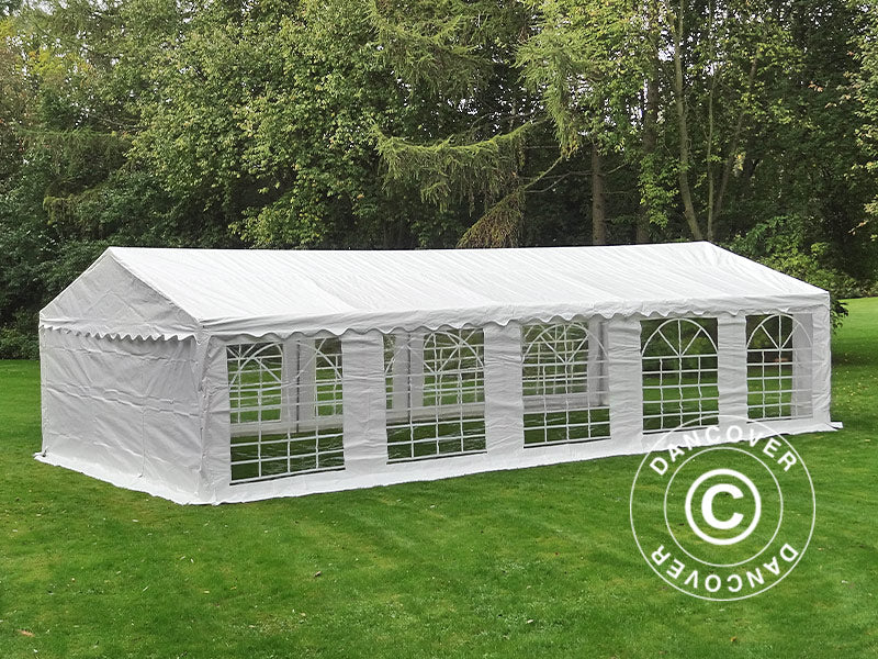 Namiot imprezowy PLUS 5x10m PE 700, Biały - Image 16