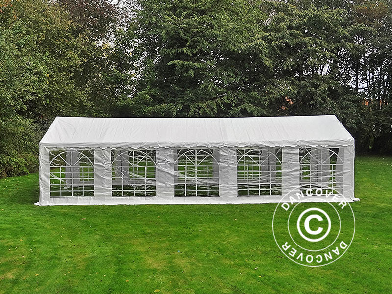 Namiot imprezowy PLUS 5x10m PE 700, Biały - Image 17