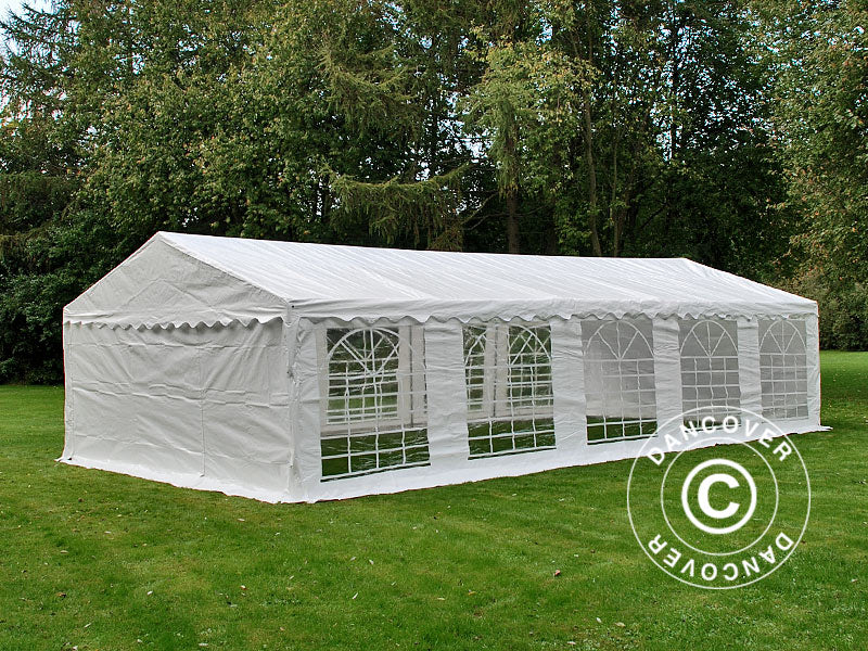 Namiot imprezowy PLUS 5x10m PE 700, Biały - Image 5