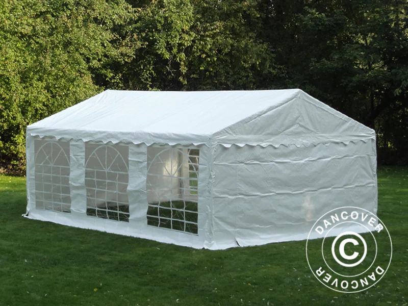 Namiot imprezowy PLUS 5x6m PE 700, Biały - Image 13