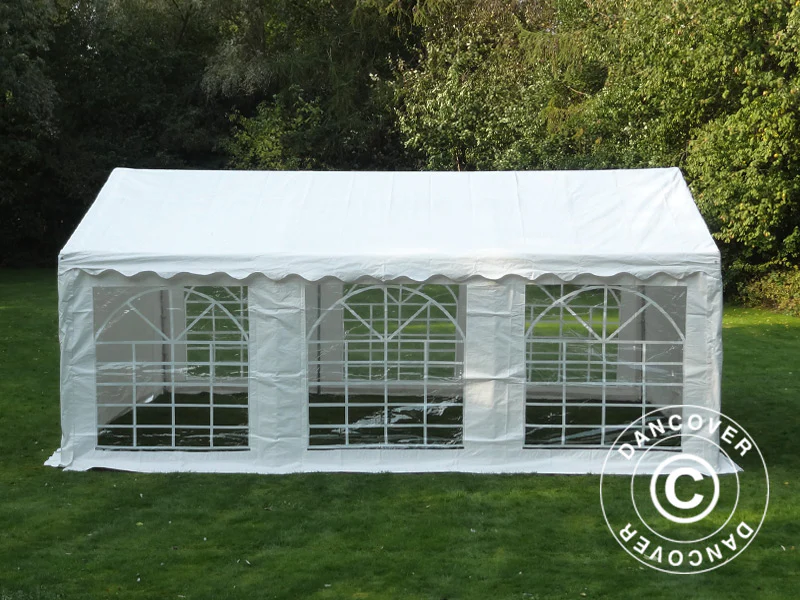 Namiot imprezowy PLUS 5x6m PE 700, Biały - Image 14