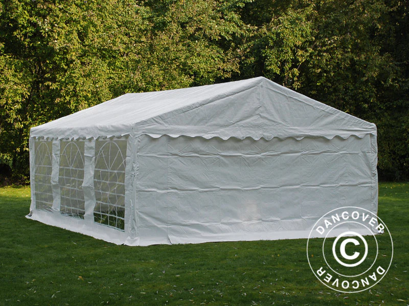 Namiot imprezowy PLUS 5x6m PE 700, Biały - Image 15