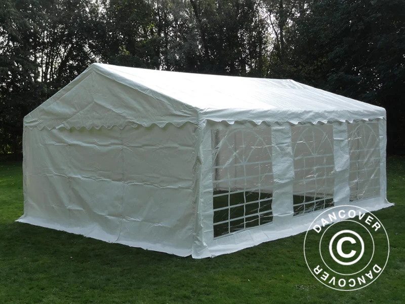 Namiot imprezowy PLUS 5x6m PE 700, Biały - Image 35