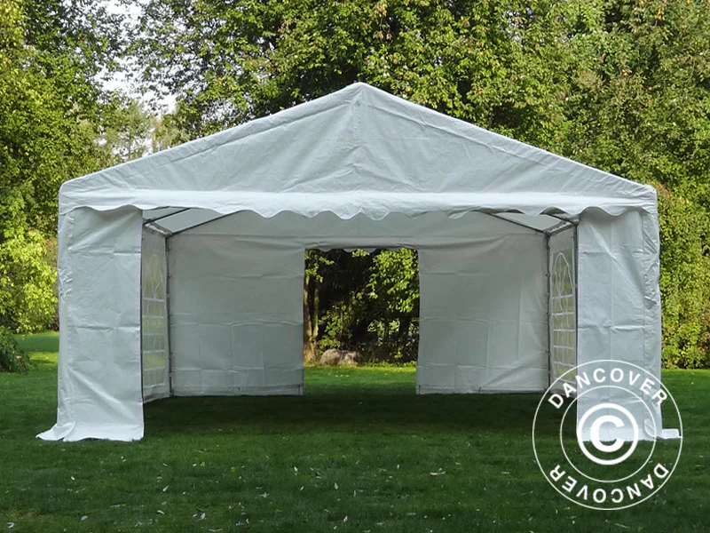 Namiot imprezowy PLUS 5x6m PE 700, Biały - Image 38