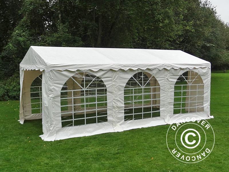 Namiot imprezowy SEMI PRO Plus 3x6m PVC 900, Biały - Image 13