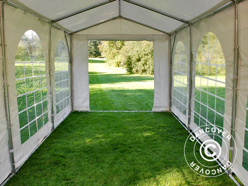 Namiot imprezowy SEMI PRO Plus 3x6m PVC 900, Biały - Image 18