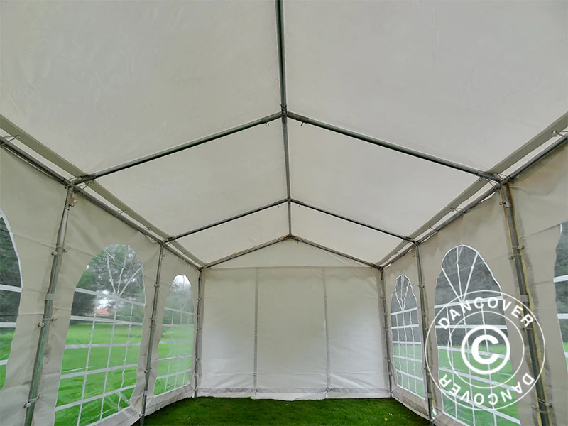 Namiot imprezowy SEMI PRO Plus 3x6m PVC 900, Biały - Image 21