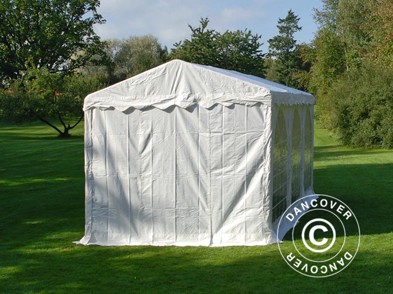 Namiot imprezowy SEMI PRO Plus 3x6m PVC 900, Biały - Image 6