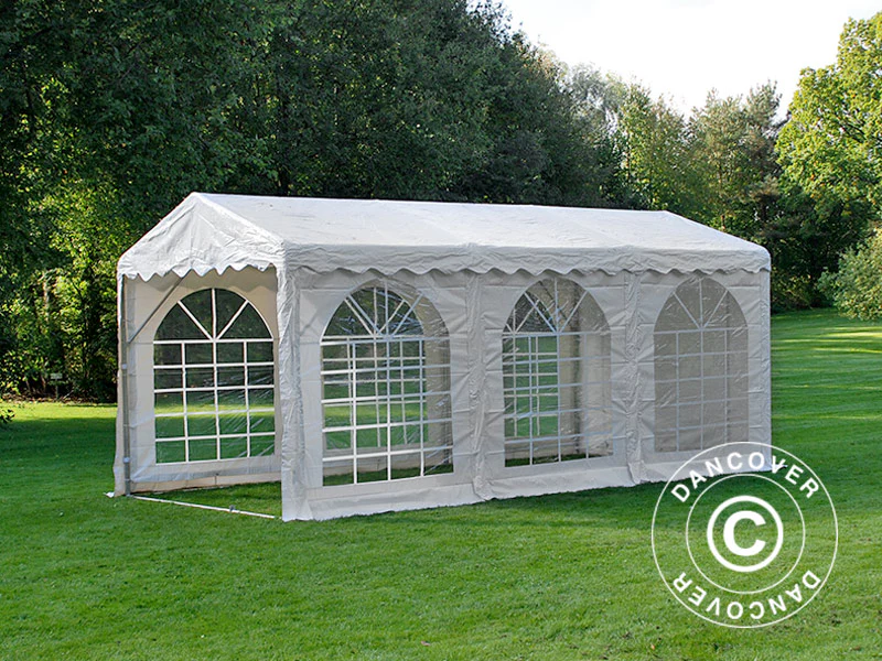 Namiot imprezowy SEMI PRO Plus 3x6m PVC 900, Biały - Image 9