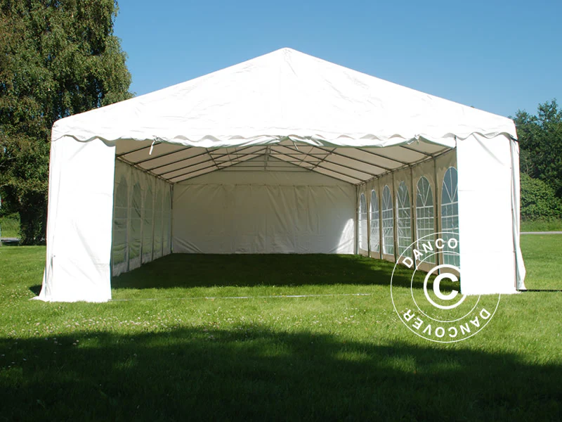 Namiot imprezowy SEMI PRO Plus CombiTents® 900 6x12m, 4 w 1, Biały - Image 12