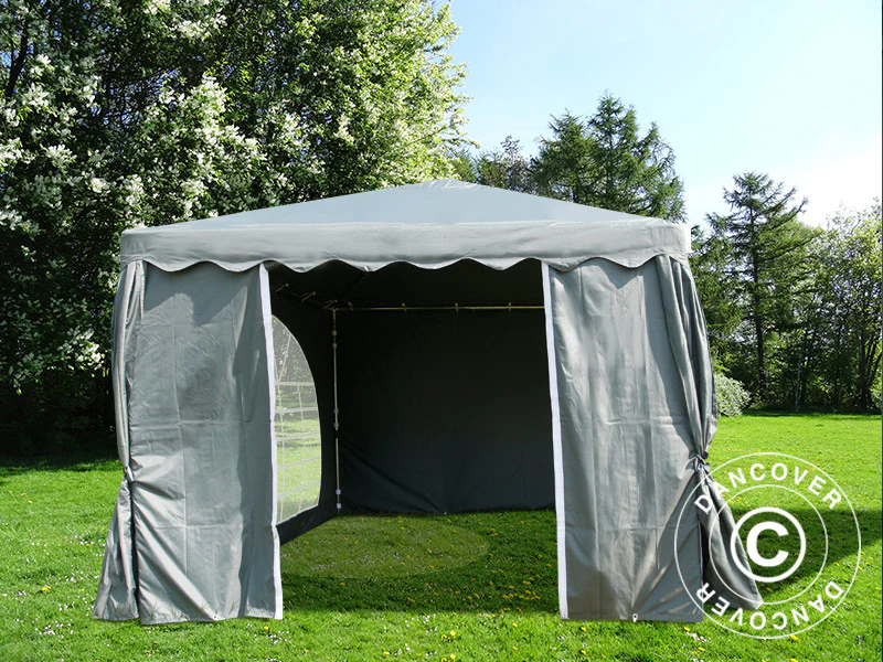 Namiot imprezowy UNICO 3x3m, Ciemny szary - Image 2
