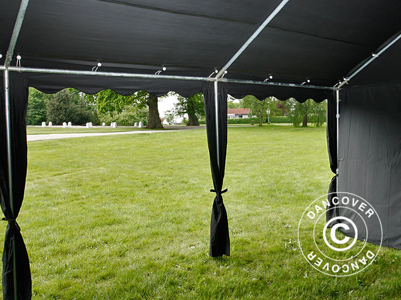 Namiot imprezowy UNICO 4x8m, Czarny - Image 14