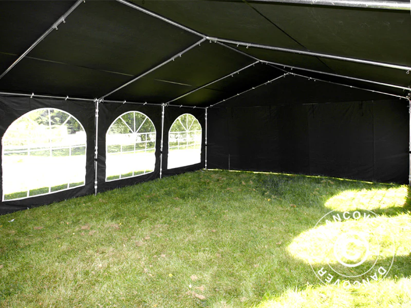 Namiot imprezowy UNICO 5x8m, Czarny - Image 12