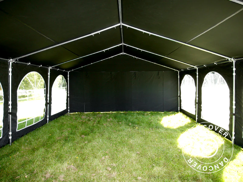 Namiot imprezowy UNICO 5x8m, Czarny - Image 13