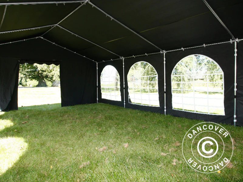 Namiot imprezowy UNICO 5x8m, Czarny - Image 15