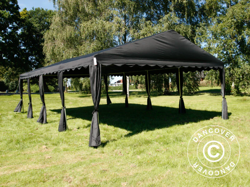 Namiot imprezowy UNICO 5x8m, Czarny - Image 19