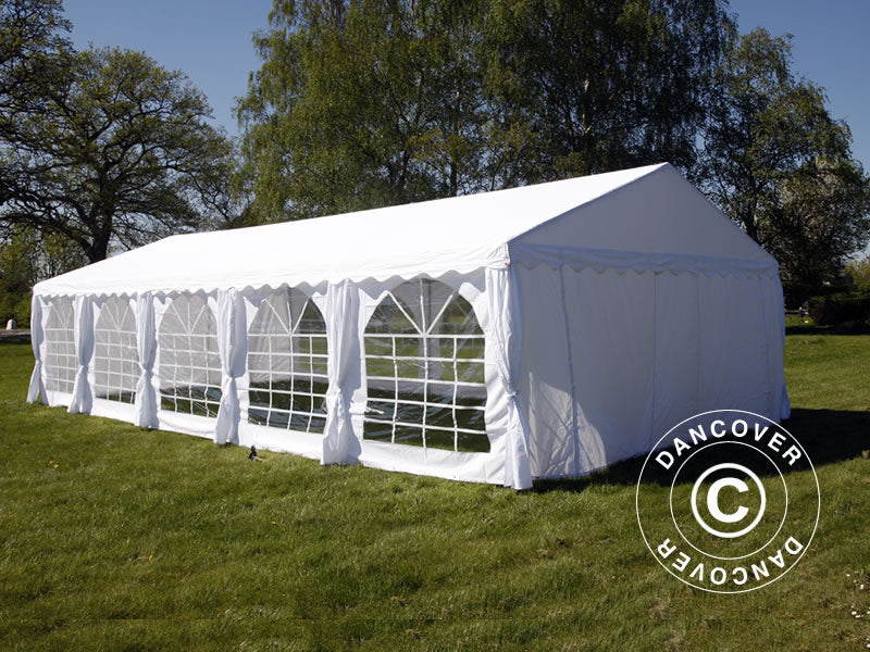 Namiot imprezowy UNICO 6x12m, Biały - Image 2