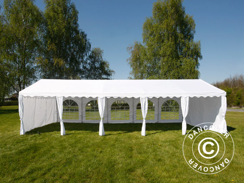 Namiot imprezowy UNICO 6x12m, Biały - Image 3
