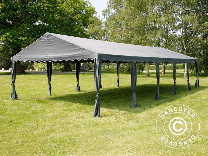 Namiot imprezowy UNICO 6x12m, Ciemny szary - Image 18