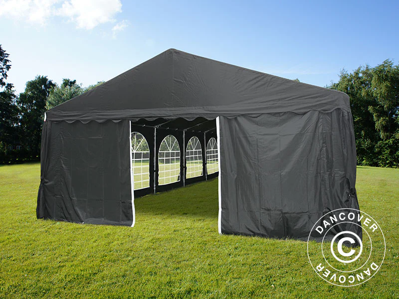 Namiot imprezowy UNICO 6x12m, Czarny - Image 12