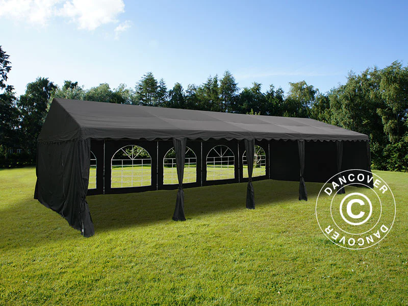 Namiot imprezowy UNICO 6x12m, Czarny - Image 15